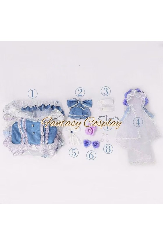 Identity V Gardener Lolita Bride Wedding Dress Cosplay Costume